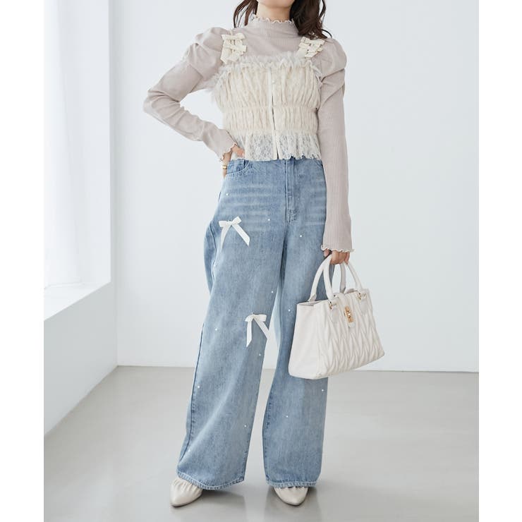 クラシカルスクエアハンドバッグ | MAJESTIC LEGON  | 詳細画像6 