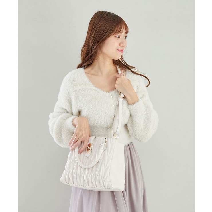 クラシカルスクエアハンドバッグ | MAJESTIC LEGON  | 詳細画像8 