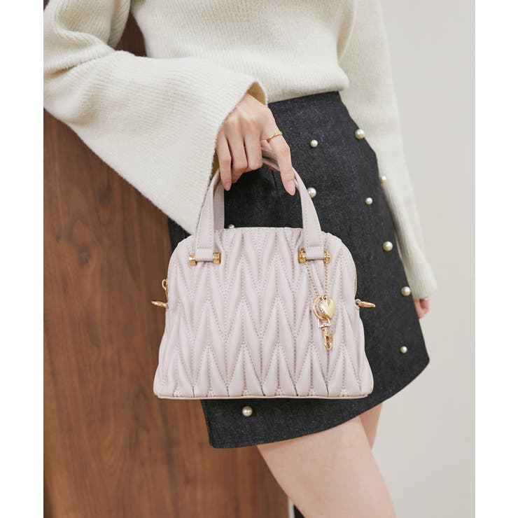 チャームセットキルティングバッグ | MAJESTIC LEGON  | 詳細画像17 