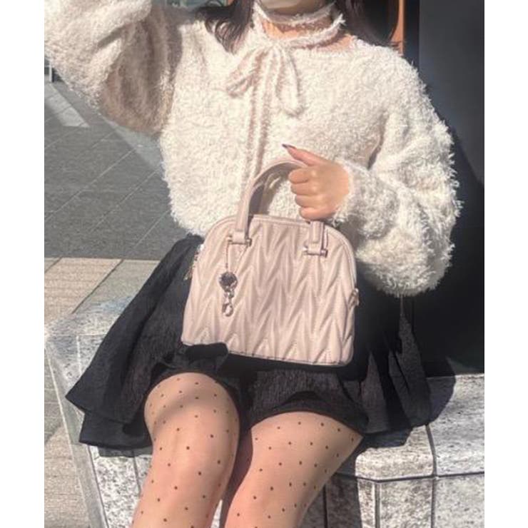 チャームセットキルティングバッグ | MAJESTIC LEGON  | 詳細画像19 