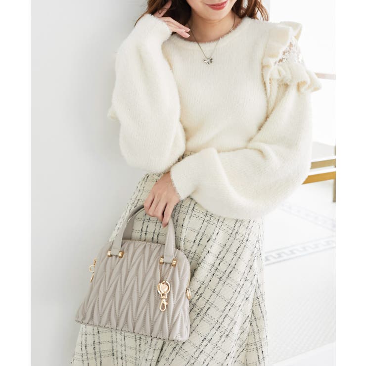 チャームセットキルティングバッグ | MAJESTIC LEGON  | 詳細画像23 