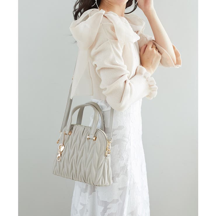 チャームセットキルティングバッグ | MAJESTIC LEGON  | 詳細画像24 