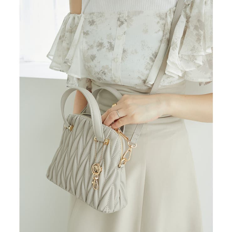 チャームセットキルティングバッグ | MAJESTIC LEGON  | 詳細画像27 