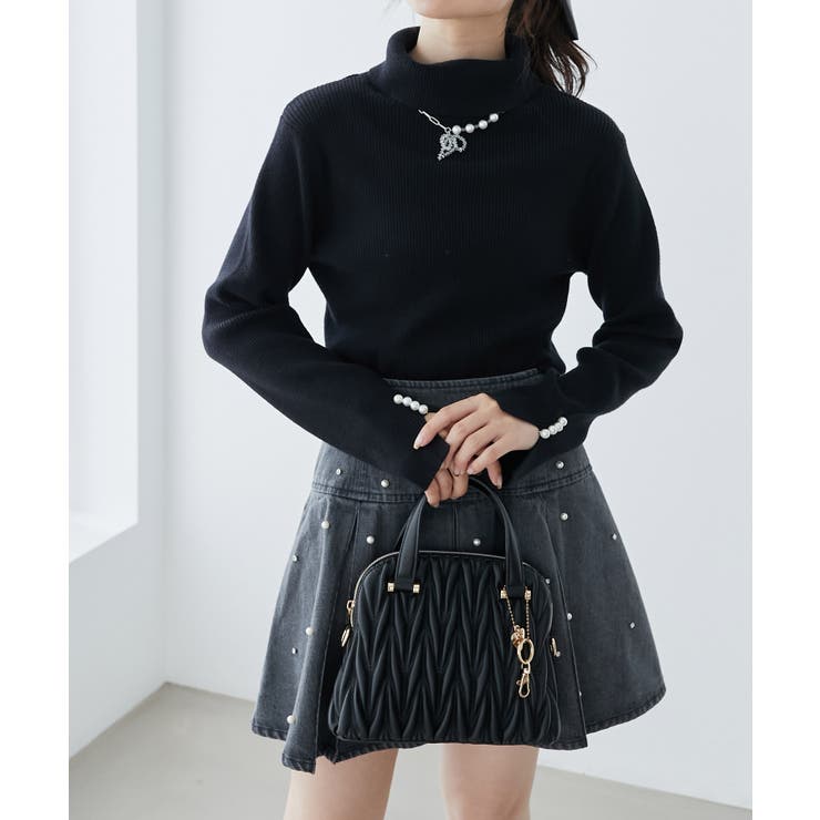 チャームセットキルティングバッグ | MAJESTIC LEGON  | 詳細画像44 