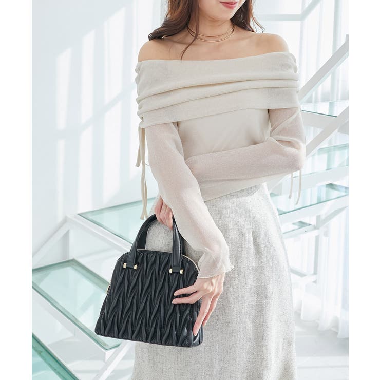 チャームセットキルティングバッグ | MAJESTIC LEGON  | 詳細画像46 