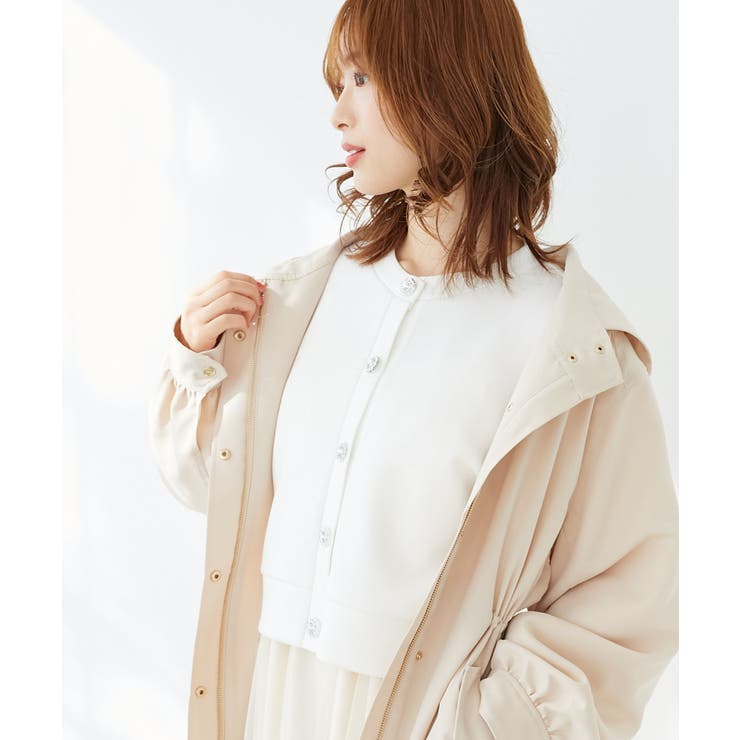 ビジューボタンカットカーディガン | MAJESTIC LEGON  | 詳細画像24 