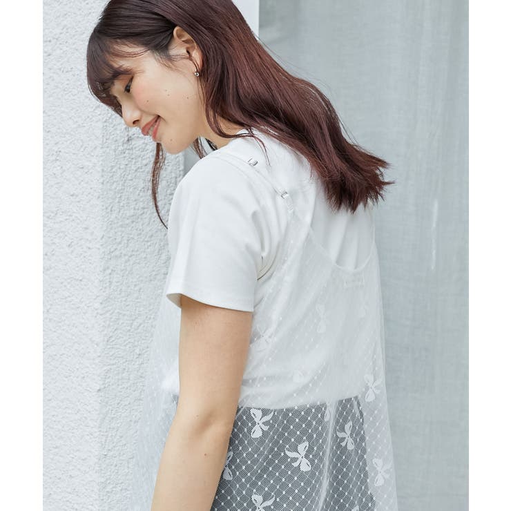 リボンモチーフTシャツ | MAJESTIC LEGON  | 詳細画像26 