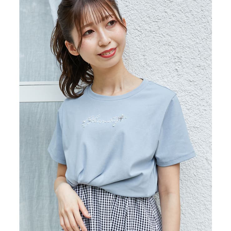 リボンモチーフTシャツ | MAJESTIC LEGON  | 詳細画像33 