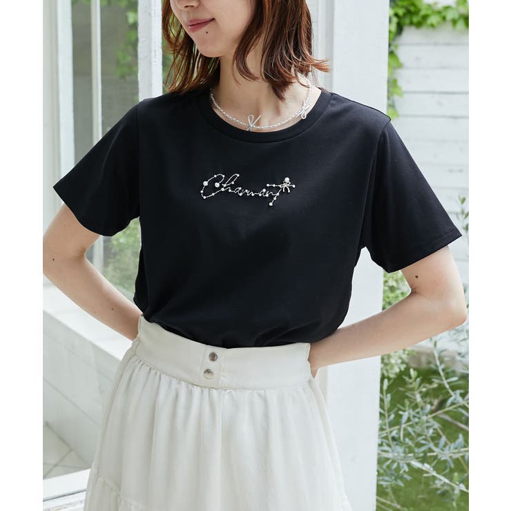 リボンモチーフTシャツ | MAJESTIC LEGON  | 詳細画像42 