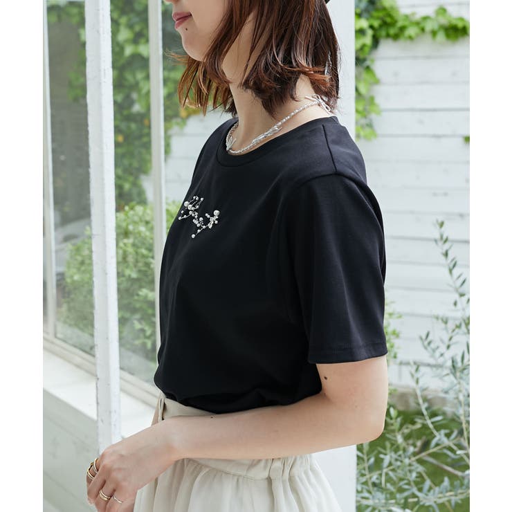 リボンモチーフTシャツ | MAJESTIC LEGON  | 詳細画像43 