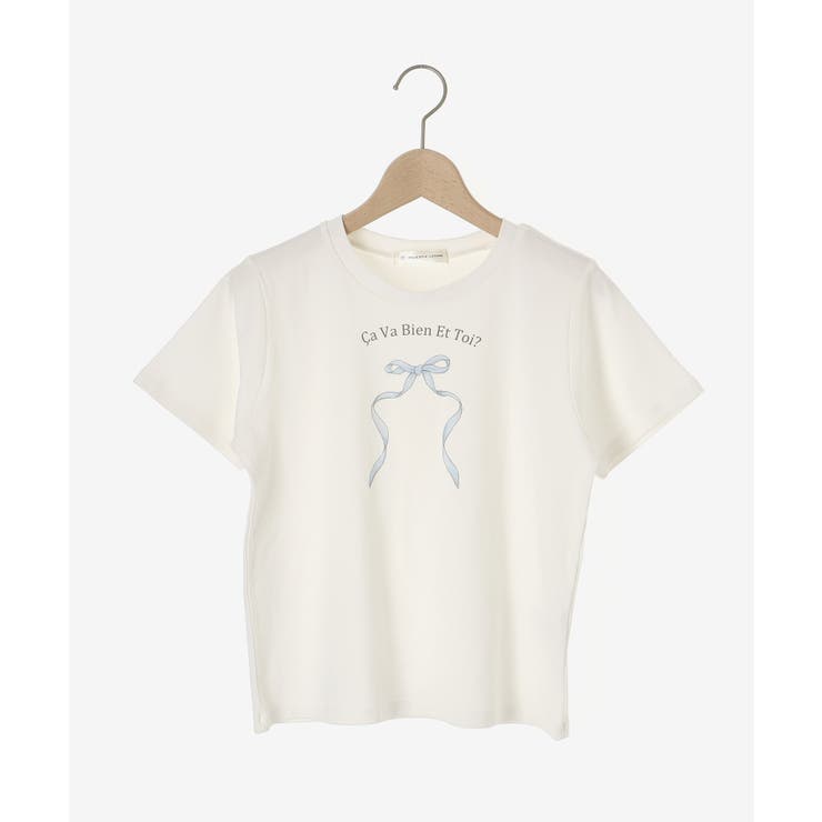 リボンモチーフTシャツ | MAJESTIC LEGON  | 詳細画像46 