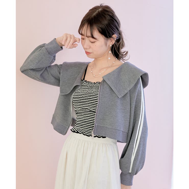 レディラインZIPトップス[品番：CTYW0003871]｜MAJESTIC LEGON