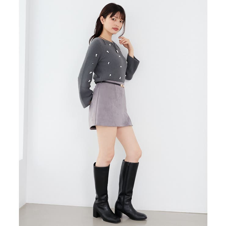 パールビジューニット | MAJESTIC LEGON  | 詳細画像15 