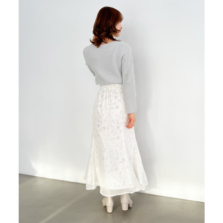 パールビジューニット | MAJESTIC LEGON  | 詳細画像22 