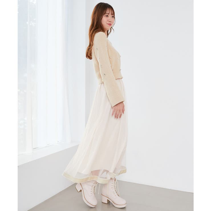 パールビジューニット | MAJESTIC LEGON  | 詳細画像36 