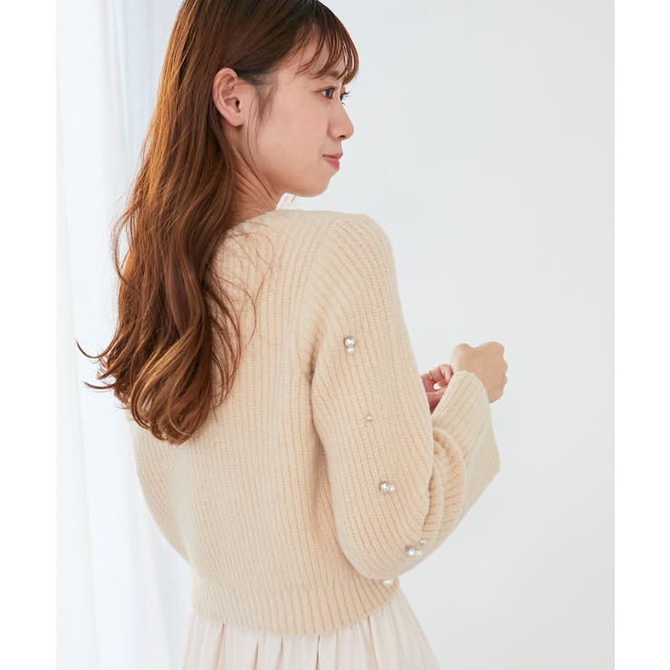 パールビジューニット | MAJESTIC LEGON  | 詳細画像41 