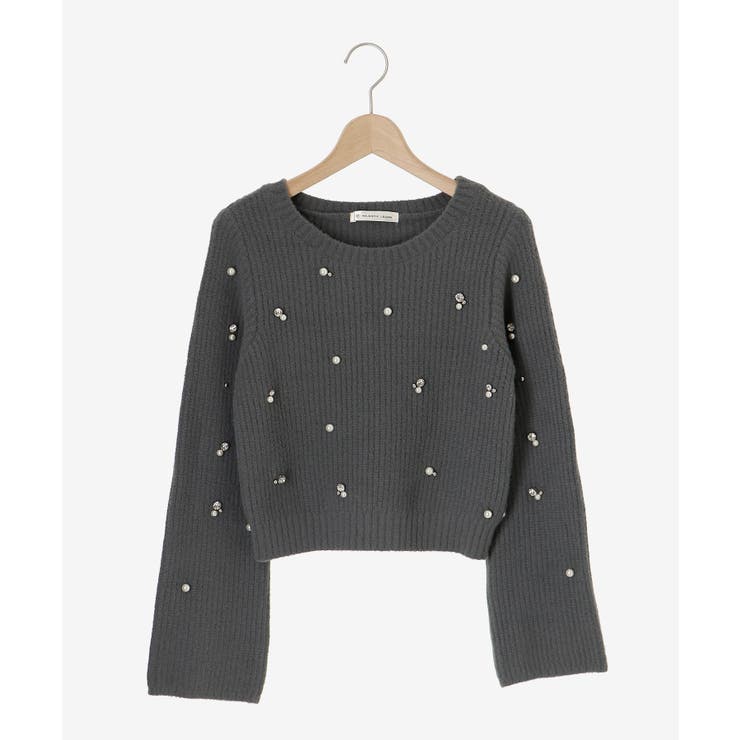 パールビジューニット | MAJESTIC LEGON  | 詳細画像46 