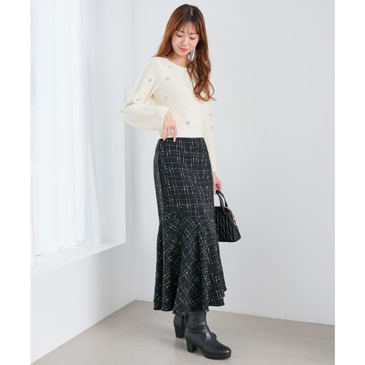 パールビジューニット | MAJESTIC LEGON  | 詳細画像7 