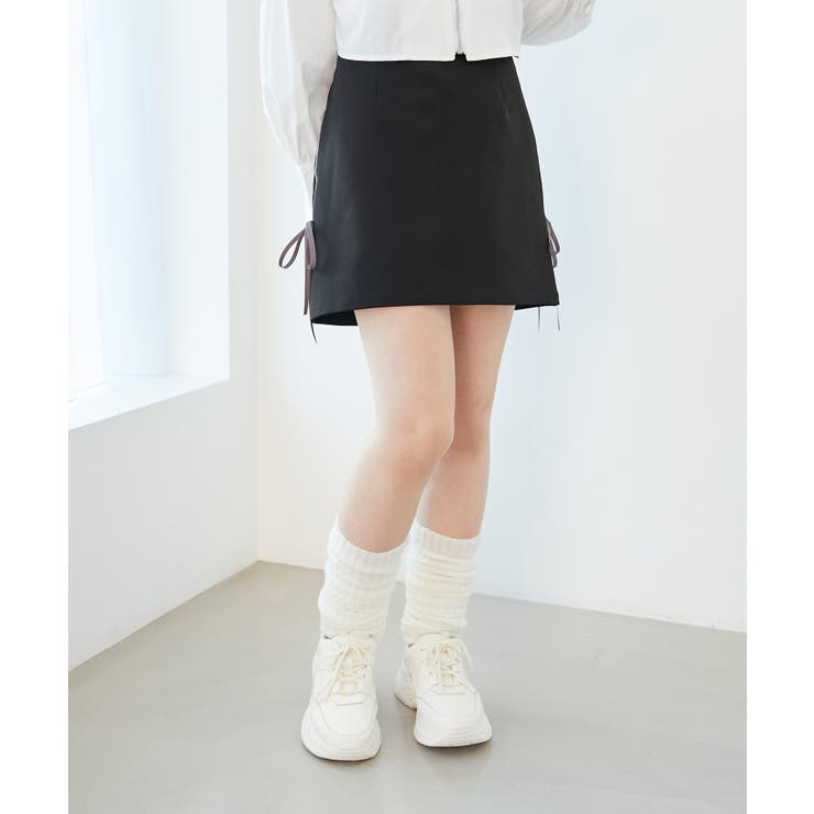 ラインリボンミニスカート | MAJESTIC LEGON  | 詳細画像13 