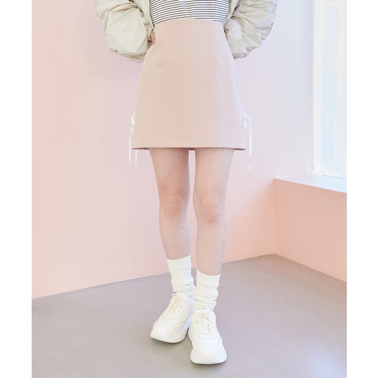 ラインリボンミニスカート | MAJESTIC LEGON  | 詳細画像21 