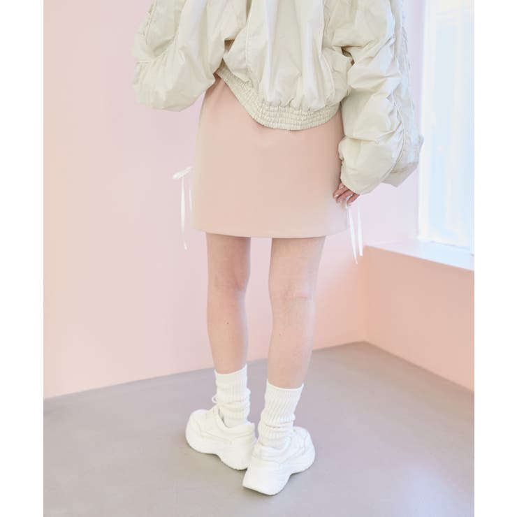 ラインリボンミニスカート | MAJESTIC LEGON  | 詳細画像24 