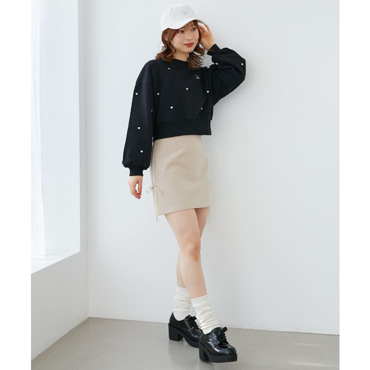 ラインリボンミニスカート | MAJESTIC LEGON  | 詳細画像3 