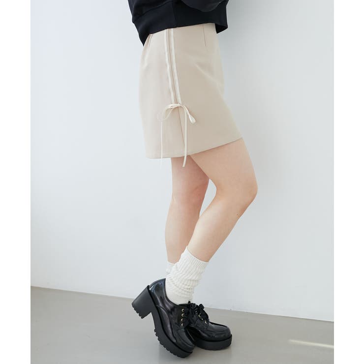 ラインリボンミニスカート | MAJESTIC LEGON  | 詳細画像7 