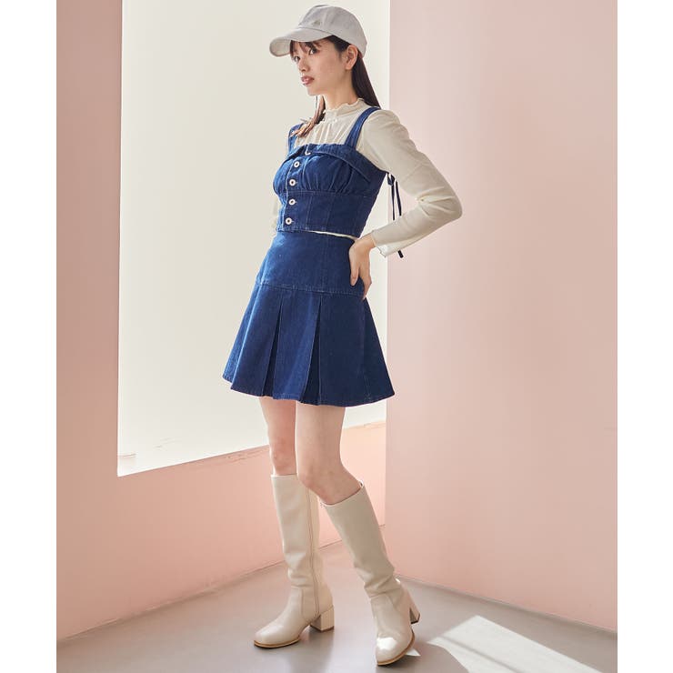 ボックスプリーツミニスカパン | MAJESTIC LEGON  | 詳細画像22 