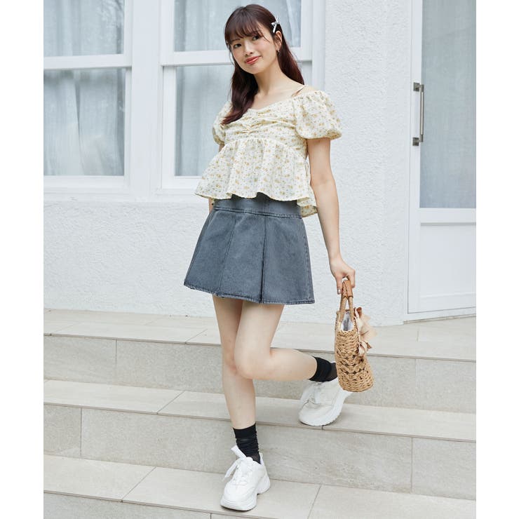 ボックスプリーツミニスカパン | MAJESTIC LEGON  | 詳細画像1 