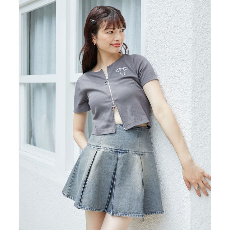 ボックスプリーツミニスカパン | MAJESTIC LEGON  | 詳細画像11 