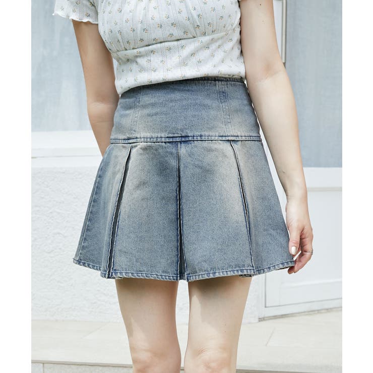 ボックスプリーツミニスカパン | MAJESTIC LEGON  | 詳細画像12 