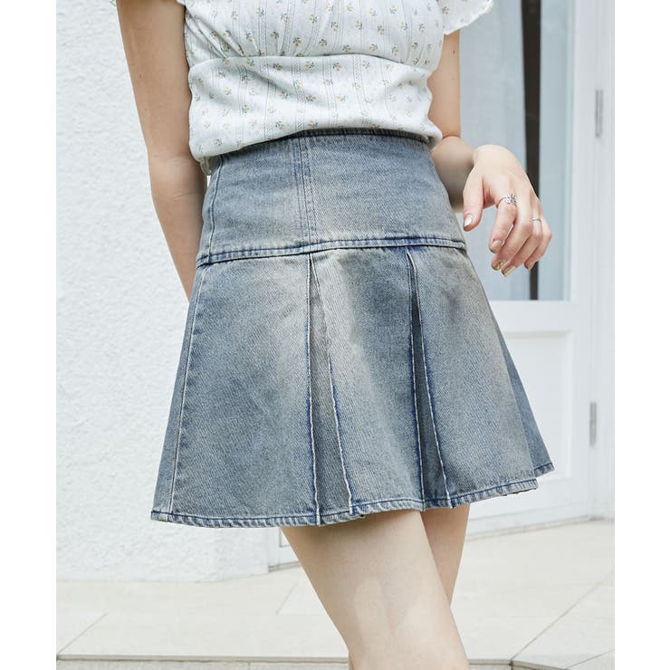 ボックスプリーツミニスカパン | MAJESTIC LEGON  | 詳細画像14 