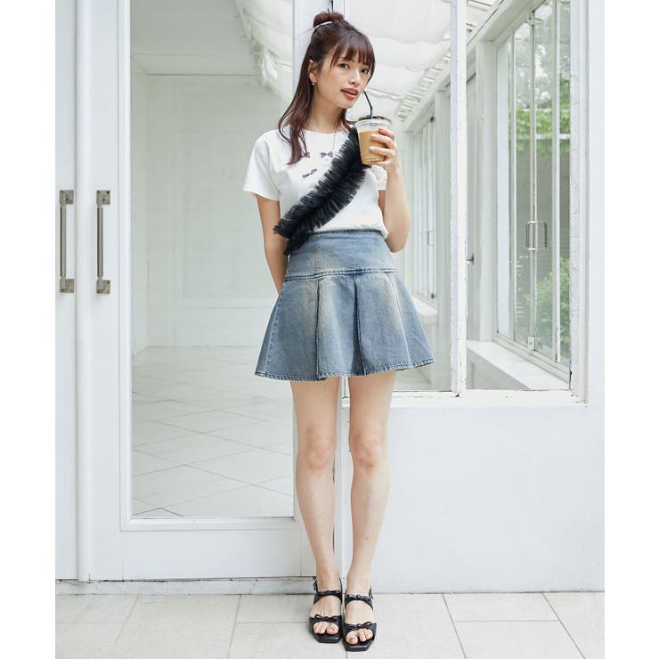 ボックスプリーツミニスカパン | MAJESTIC LEGON  | 詳細画像5 