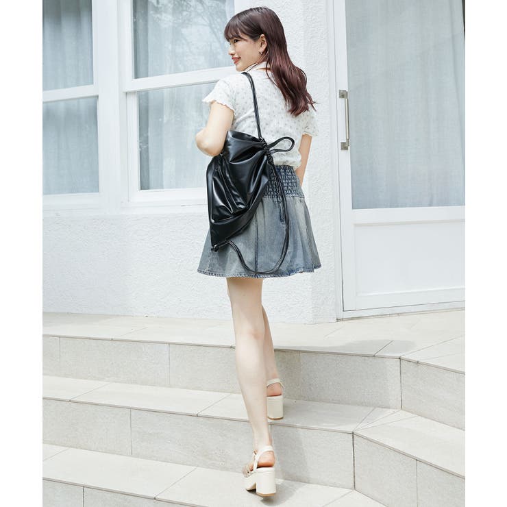 ボックスプリーツミニスカパン | MAJESTIC LEGON  | 詳細画像9 