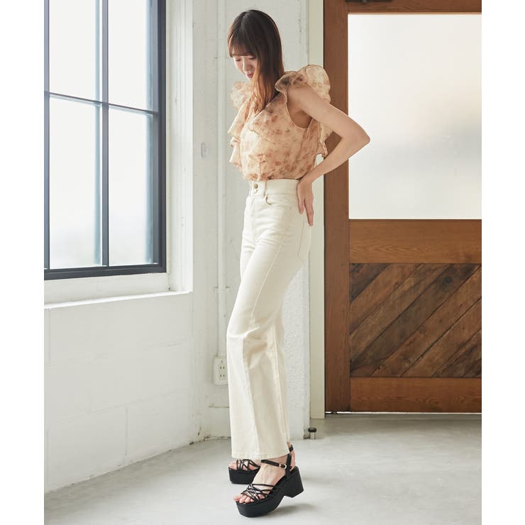 美脚フレアパンツ | MAJESTIC LEGON  | 詳細画像11 