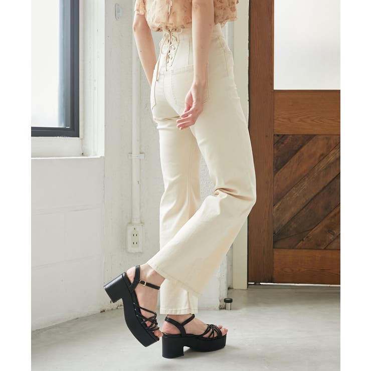 美脚フレアパンツ | MAJESTIC LEGON  | 詳細画像15 