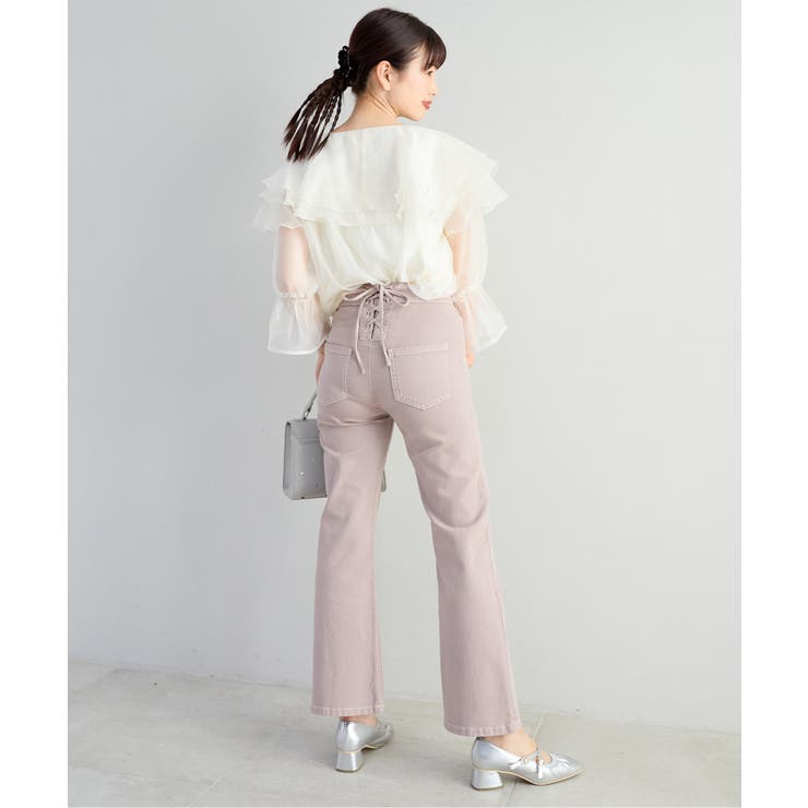 美脚フレアパンツ | MAJESTIC LEGON  | 詳細画像19 