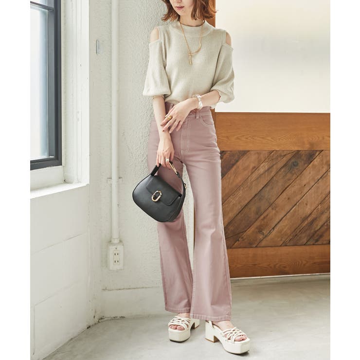 美脚フレアパンツ | MAJESTIC LEGON  | 詳細画像22 