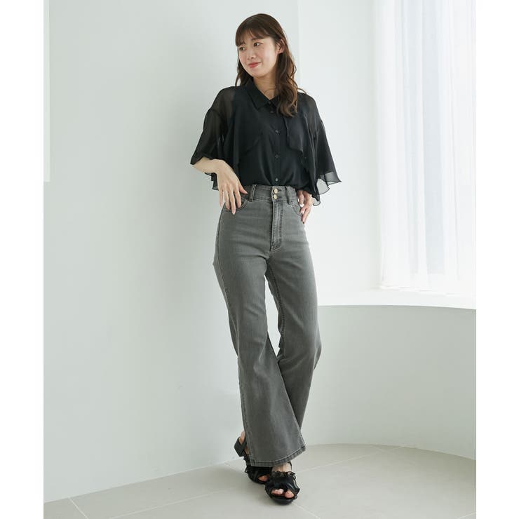 美脚フレアパンツ | MAJESTIC LEGON  | 詳細画像27 