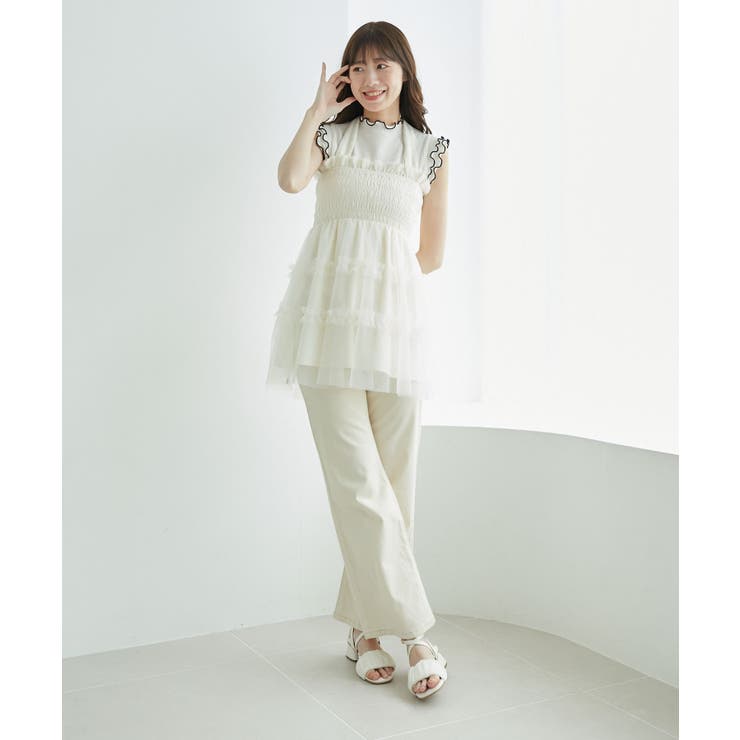 美脚フレアパンツ | MAJESTIC LEGON  | 詳細画像3 