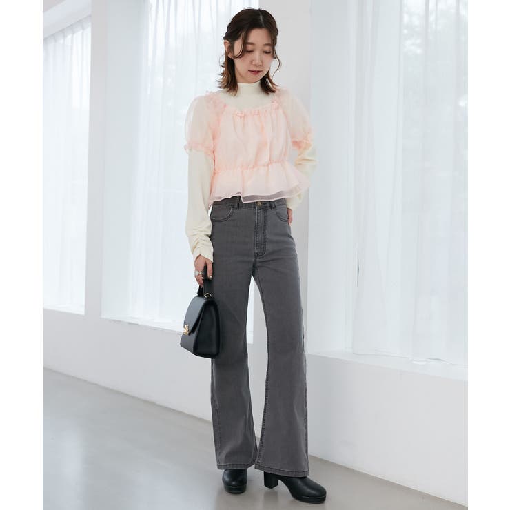 美脚フレアパンツ | MAJESTIC LEGON  | 詳細画像35 