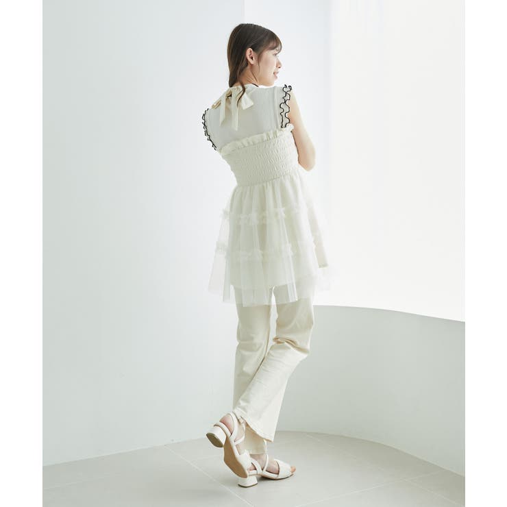 美脚フレアパンツ | MAJESTIC LEGON  | 詳細画像4 