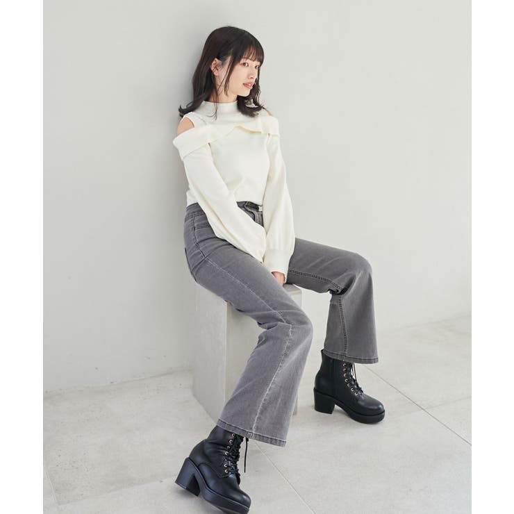 美脚フレアパンツ | MAJESTIC LEGON  | 詳細画像42 