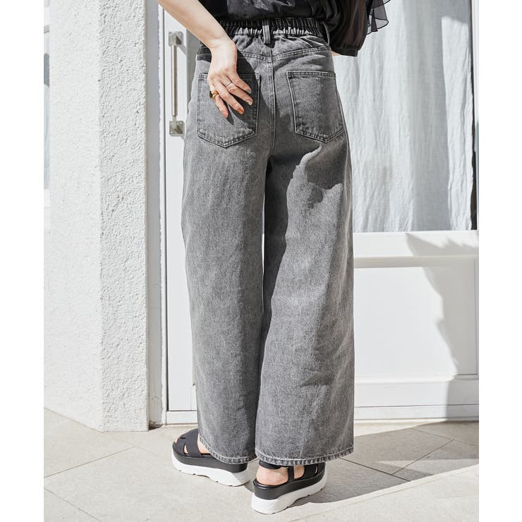 リボンビジューデニムパンツ | MAJESTIC LEGON  | 詳細画像32 