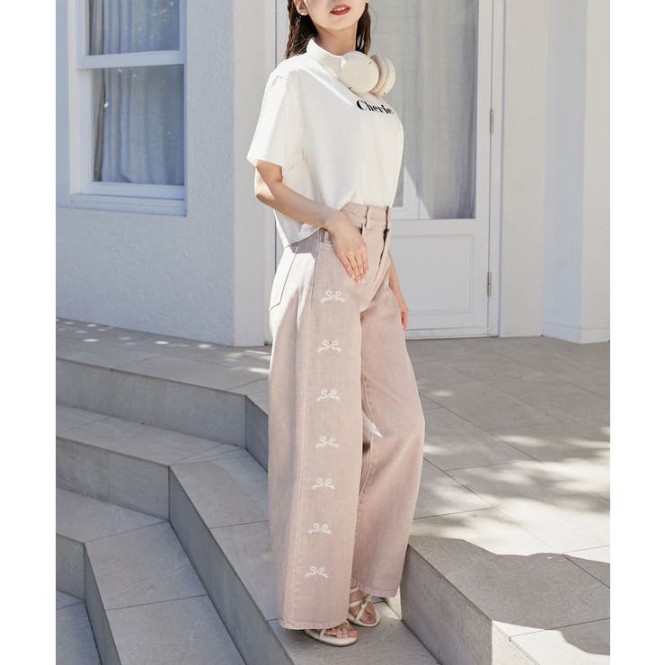 リボンビジューデニムパンツ | MAJESTIC LEGON  | 詳細画像45 