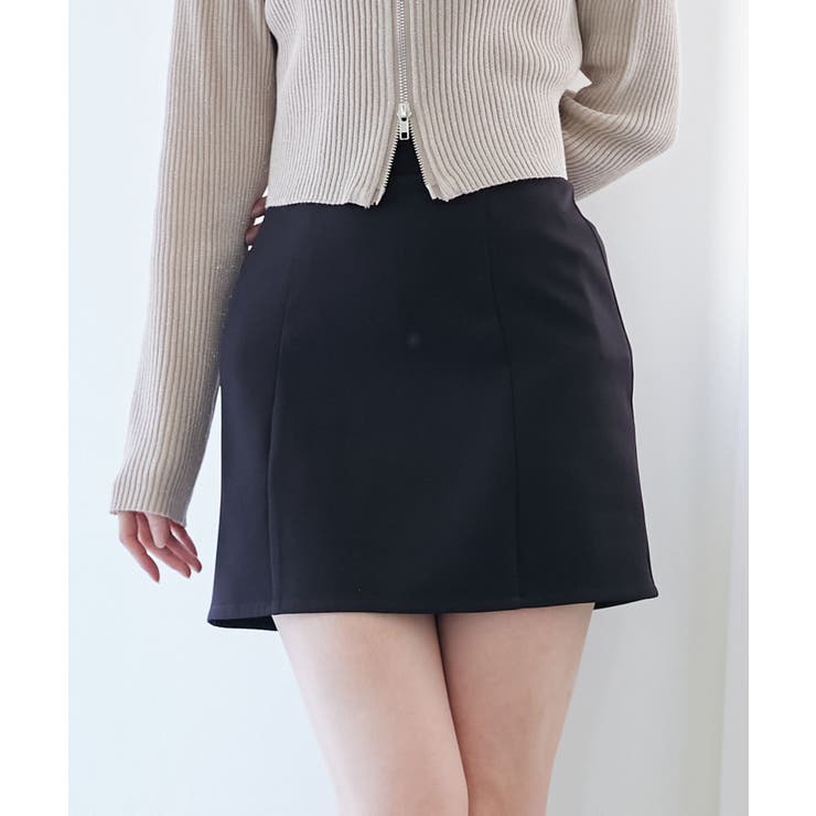 ハイウエストプレーンミニスカート | MAJESTIC LEGON  | 詳細画像14 