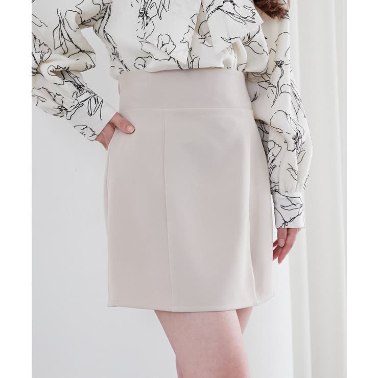 ハイウエストプレーンミニスカート | MAJESTIC LEGON  | 詳細画像21 