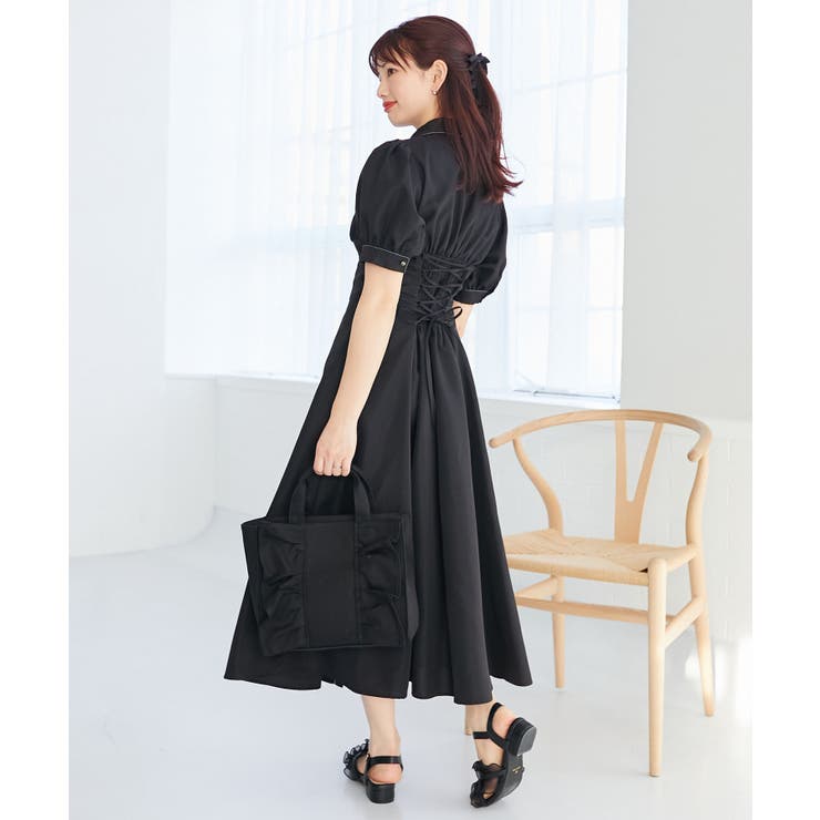 スタイルアップシャツワンピース[品番：CTYW0003973]｜MAJESTIC LEGON
