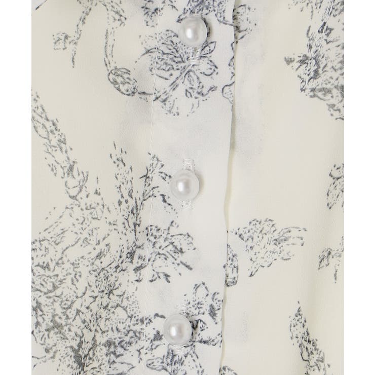 レースアップ花柄プリーツワンピ[品番：CTYW0004102]｜MAJESTIC LEGON 