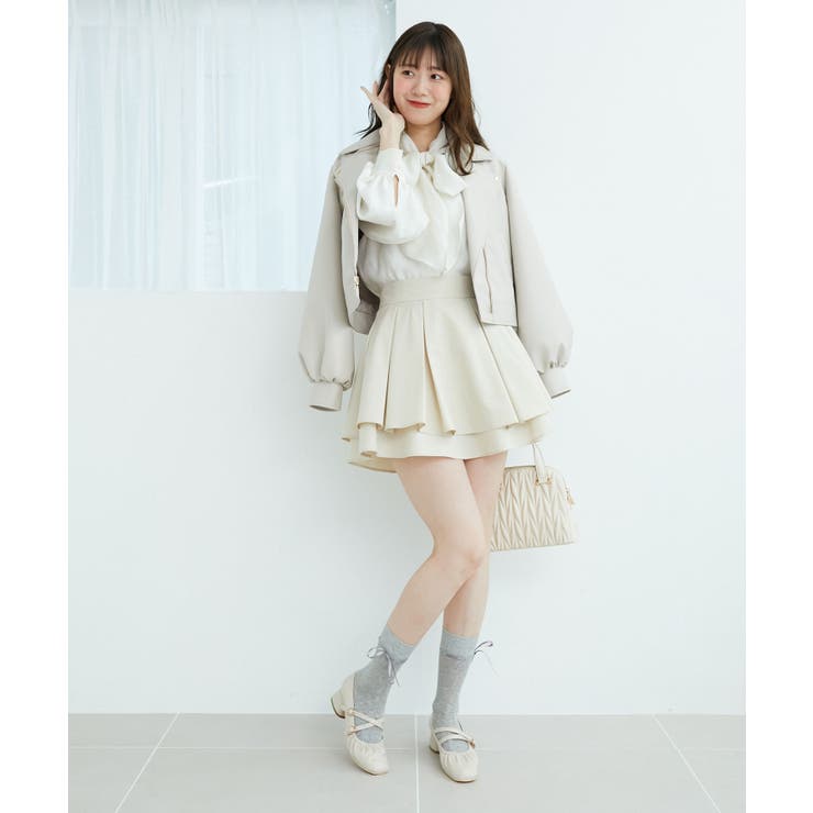 Ladyショートライダース | MAJESTIC LEGON  | 詳細画像32 